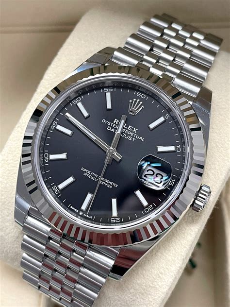 rolex black dail|rolex date just black.